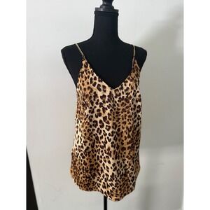 Cupcakes and Cashmere animal Print Top camisole‎ S